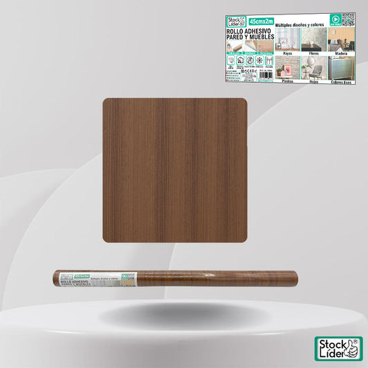 Rollo adhesivo pared y muebles 45cm x 2m