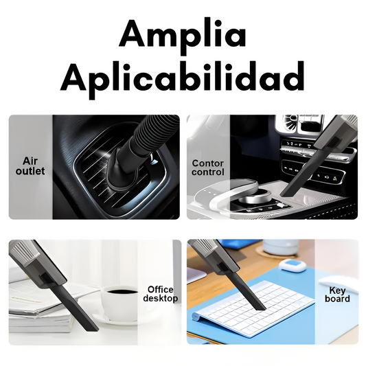 Aspirador Portátil para Coche y Hogar