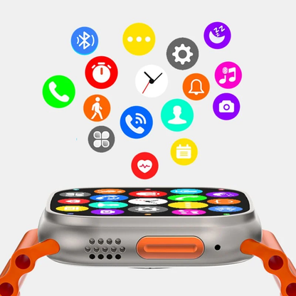 Smartwatch Ultra 8 + Auriculares inalámbricos (reloj inteligente)