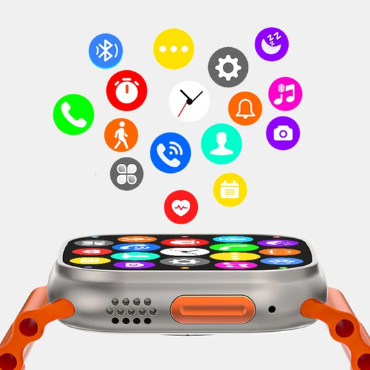 Smartwatch Ultra 8 + Auriculares inalámbricos (reloj inteligente)