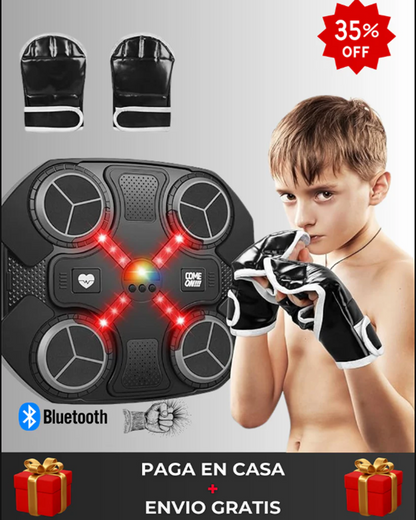 Maquina de Boxeo Musical Reacción Inteligente 40*40*7,5 cm