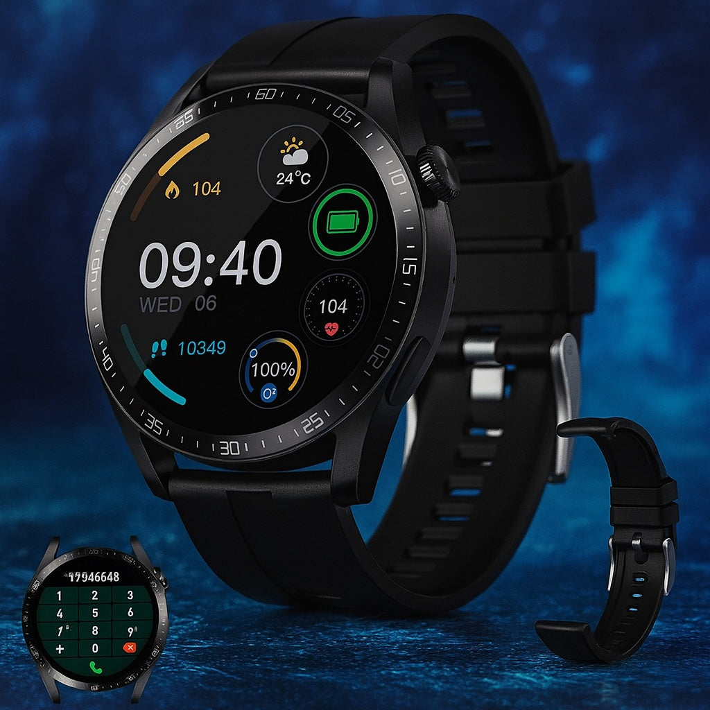 Smartwatch Deportivo Inteligente con Monitor de Salud