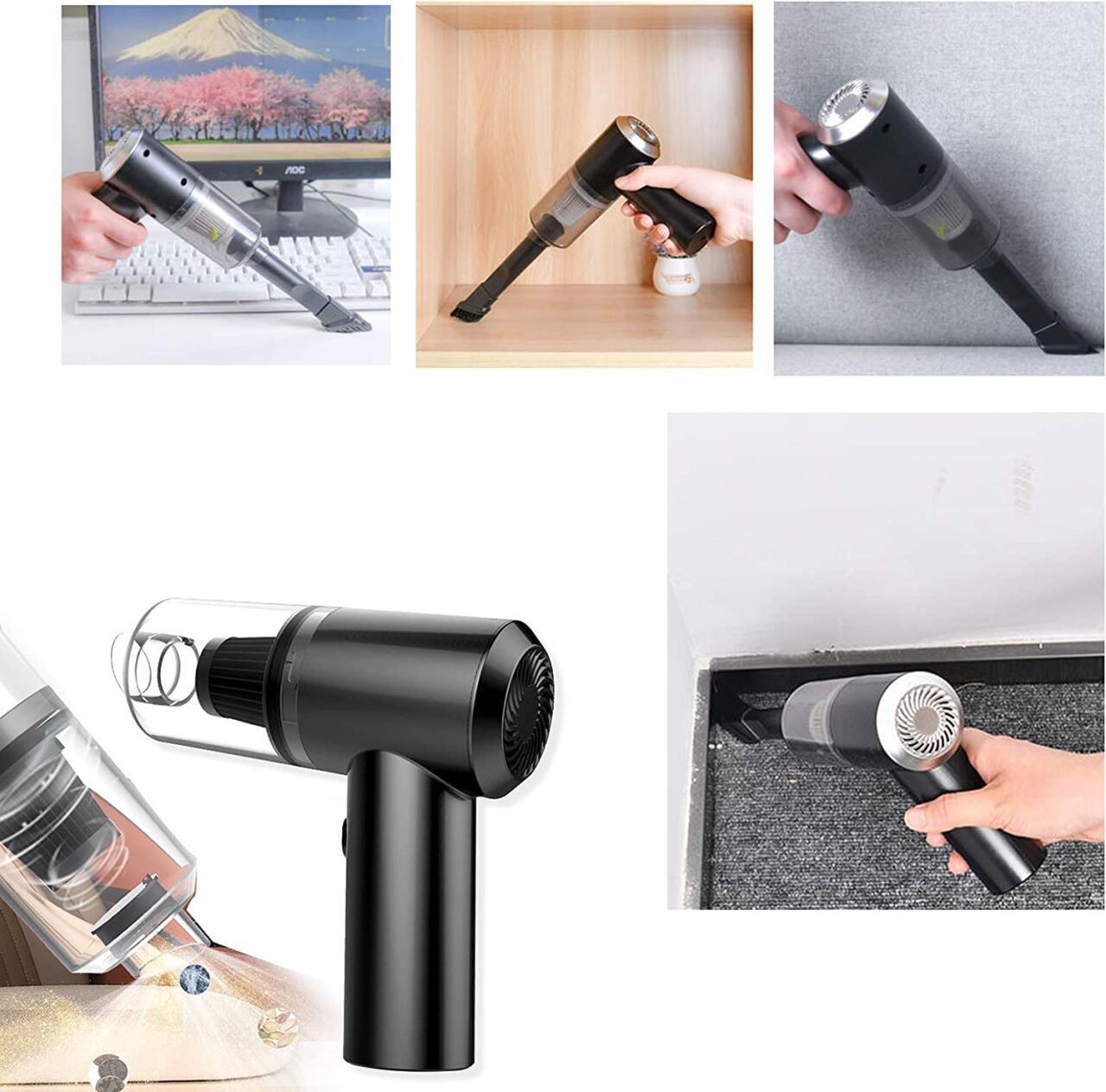 Aspirador Portátil para Coche y Hogar