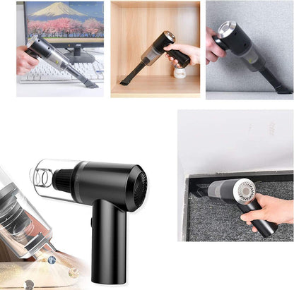 Aspirador Portátil para Coche y Hogar