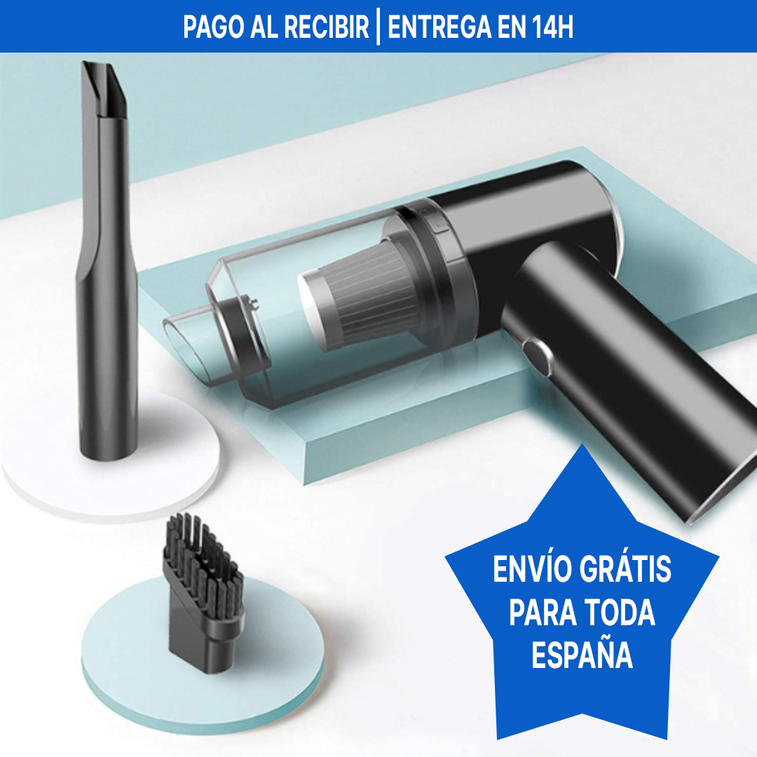Aspirador Portátil para Coche y Hogar