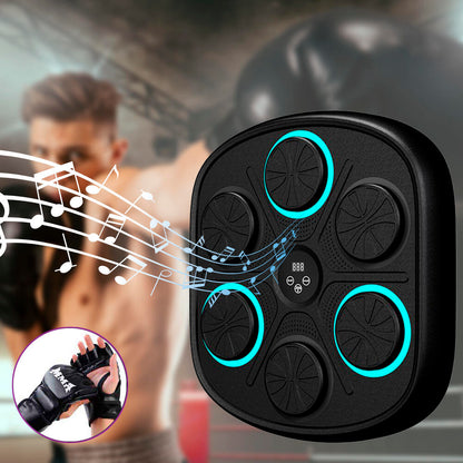 Máquina de Boxeo Musical Inteligente 3.0 con Bluetooth y Guantes
