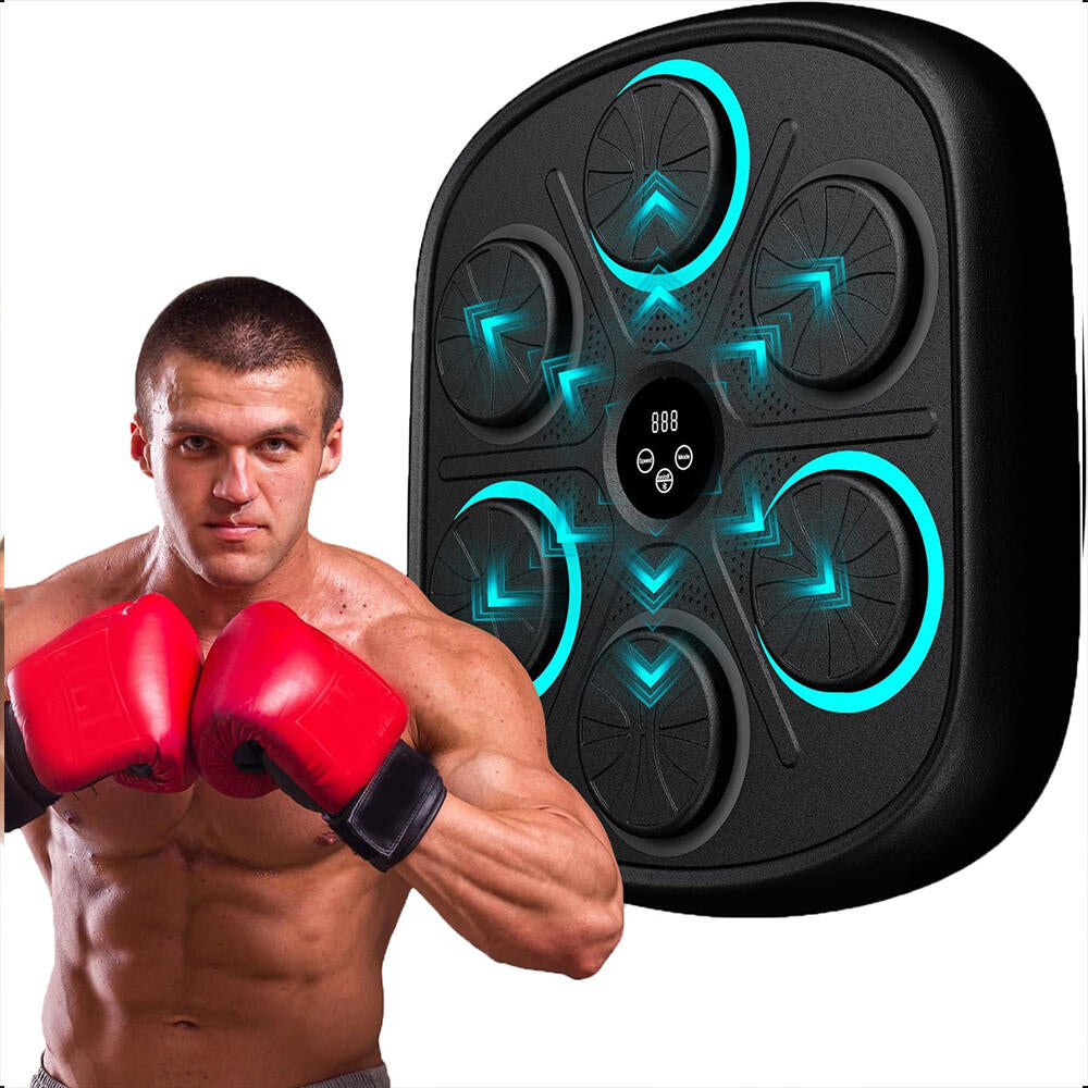 Máquina de Boxeo Musical Inteligente 3.0 con Bluetooth y Guantes